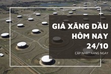 Giá xăng dầu hôm nay 24/10: Duy trì đà giảm trong sáng đầu tuần