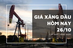 Giá xăng dầu hôm nay 26/10: Biến động nhẹ sau khi phục hồi vào hôm trước