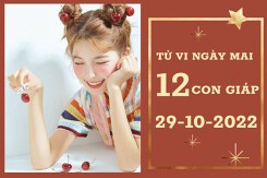 Tử vi ngày mai của 12 con giáp 29/10/2022: Dần tài lộc vượng vận, Dậu sự nghiệp gặp may mắn