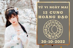 Tử vi ngày mai của 12 cung hoàng đạo 30/10/2022: Bảo Bình tài lộc rủng rỉnh, Nhân Mã tình cảm giậm chân tại chỗ