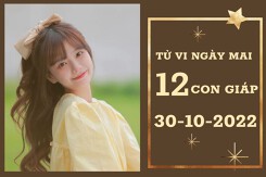 Tử vi ngày mai của 12 con giáp 30/10/2022: Thìn tài lộc tăng cao, Hợi tình cảm trắc trở
