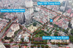 Đường sẽ mở theo quy hoạch ở phường Yên Hòa, Cầu Giấy, Hà Nội (phần 1)