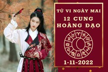 Tử vi ngày mai của 12 cung hoàng đạo 1/11/2022: Thiên Bình tài lộc may mắn, Sư Tử sự nghiệp khó khăn