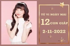 Tử vi ngày mai của 12 con giáp 2/11/2022: Mùi tài lộc không tệ, Sửu thăng tiến sự nghiệp