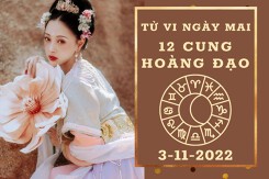 Tử vi ngày mai của 12 cung hoàng đạo 3/11/2022: Song Tử tài lộc dồi dào, Bạch Dương sự nghiệp rộng mở