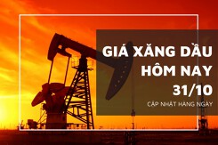 Giá xăng dầu hôm nay 31/10: Duy trì đà tăng dưới 1% trong sáng đầu tuần