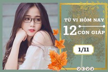 Tử vi hàng ngày hôm nay của 12 con giáp 1/11/2022: Dần tài lộc trắc trở, Tỵ tình cảm viên mãn