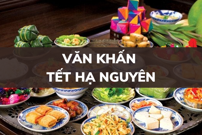 Gợi ý mẫu văn khấn Tết Hạ Nguyên năm 2022