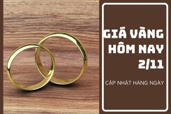 Giá vàng hôm nay 2/11: Điều chỉnh tăng từ 50.000 đồng/lượng đến 100.000 đồng/lượng