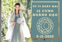 Tử vi ngày mai của 12 cung hoàng đạo 5/11/2022: Bảo Bình tài lộc bình ổn, Bọ Cạp tình cảm ấm êm