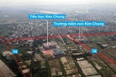 Đường sẽ mở theo quy hoạch ở xã Kim Chung, Đông Anh, Hà Nội (phần 5)