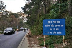 Đèo Prenn dự kiến sẽ được nâng cấp vào đầu 2023