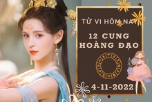 Tử vi hôm nay của 12 cung hoàng đạo ngày 4/11/2022: Kim Ngưu tài lộc trục trặc, Ma Kết công việc hài hòa