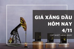 Giá xăng dầu hôm nay 4/11: Tiếp tục nhích nhẹ gần 0,1% vào sáng nay