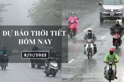 Dự báo thời tiết hôm nay 8/11/2022: Hà Nội sương mù nhẹ, Đà Nẵng ngày nắng gián đoạn, TP HCM có thể mưa chiều