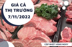 Giá cả thị trường hôm nay 7/11/2022: Mua thịt heo với giá cả hợp lý tại các siêu thị