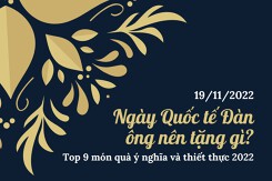 Ngày Quốc tế Đàn ông nên tặng gì? Top 9 món quà ý nghĩa và thiết thực 2022