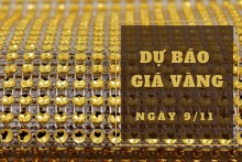 Dự báo giá vàng 9/11: Có thể giảm nhẹ vào đầu phiên?