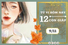Tử vi hàng ngày hôm nay của 12 con giáp 9/11/2022: Ngọ tài lộc dồi dào, Tuất tình cảm bền chặt
