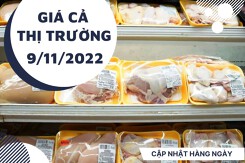 Giá cả thị trường hôm nay 9/11/2022: Mua thịt gà không lo về giá tại Bách Hóa Xanh, Farmers' Market