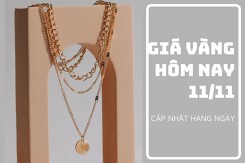 Giá vàng hôm nay 11/11: Quay đầu tăng từ 100.000 đồng/lượng đến 400.000 đồng/lượng