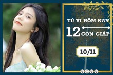Tử vi hàng ngày hôm nay của 12 con giáp 10/11/2022: Thìn tài lộc khó khăn, Ngọ tình cảm khởi sắc