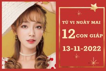 Tử vi ngày mai của 12 con giáp 13/11/2022: Thân tài lộc không tệ, Tý tình cảm tẻ nhạt