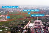 Đường sẽ mở theo quy hoạch ở xã Kim Chung, Đông Anh, Hà Nội (phần 6)