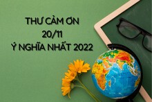 Top 10 mẫu thư cảm ơn thầy cô 20/11 hay, xúc động nhất 2022