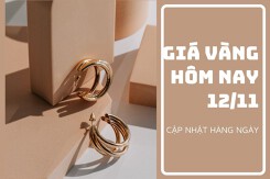 Giá vàng hôm nay 12/11: Không ghi nhận biến động mới trong phiên cuối tuần