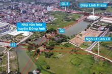 Đường sẽ mở theo quy hoạch ở xã Uy Nỗ, Đông Anh, Hà Nội (phần 11)