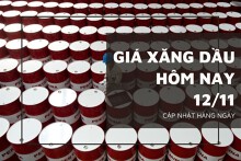Giá xăng dầu hôm nay 12/11: Duy trì đà giảm trong sáng cuối tuần