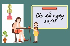 25 câu đối ngày 20/11 về thầy cô, bạn bè, mái trường hay nhất 2022