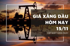 Giá xăng dầu hôm nay 15/11: Tiếp tục trượt dài xuống mức 70.930 JPY/thùng