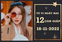 Tử vi ngày mai của 12 con giáp 18/11/2022: Hợi vượng tài lộc, Tỵ sự nghiệp lên như 'diều gặp gió'