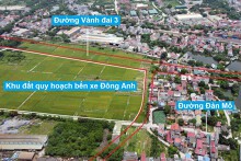 Đường sẽ mở theo quy hoạch ở xã Uy Nỗ, Đông Anh, Hà Nội (phần 13)