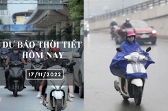 Dự báo thời tiết hôm nay 17/11/2022: Hà Nội có sương mù nhẹ, Đà Nẵng sáng mưa nhỏ, TP HCM tiếp tục mưa về chiều