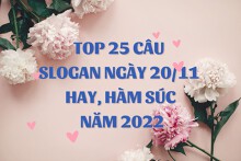 Top 25 slogan ngày 20/11 hay, hàm súc và mới nhất năm 2022