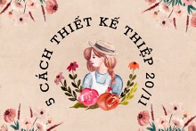 Tham khảo 5 cách thiết kế thiệp 20/11 trên máy tính, điện thoại chi tiết nhất 2022