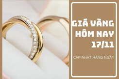 Giá vàng hôm nay 17/11: Ghi nhận giảm 50.000 đồng/lượng