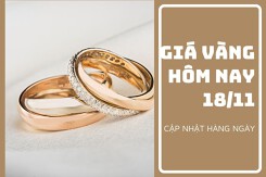 Giá vàng hôm nay 18/11: Điều chỉnh trái chiều từ 50.000 đồng/lượng đến 100.000 đồng/lượng