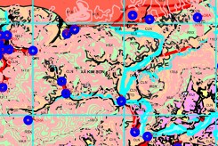 Bản đồ quy hoạch sử dụng đất xã Kim Sơn, huyện Lục Ngạn, tỉnh Bắc Giang