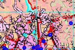 Bản đồ quy hoạch sử dụng đất xã Phì Điền, huyện Lục Ngạn, tỉnh Bắc Giang