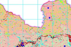 Bản đồ quy hoạch sử dụng đất xã Phong Minh, huyện Lục Ngạn, tỉnh Bắc Giang