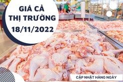Giá cả thị trường hôm nay 18/11/2022: Siêu thị tiếp tục giữ giá thịt gà ổn định trong ngày