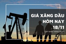 Giá xăng dầu hôm nay 18/11: Tiếp đà giảm nhẹ dưới 0,5% trong sáng nay