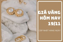 Giá vàng hôm nay 19/11: Giảm từ 50.000 đồng/lượng đến 200.000 đồng/lượng sáng cuối tuần