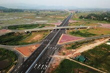 Cao tốc Biên Hòa - Vũng Tàu đang chậm tiến độ