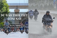 Dự báo thời tiết hôm nay 21/11/2022: Hà Nội trưa chiều giảm mây trời nắng, Đà Nẵng và TP HCM tiếp tục mưa to
