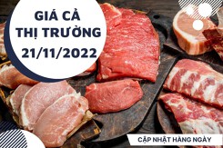 Giá cả thị trường hôm nay 21/11/2022: Thịt heo giảm đến 40% tại Farmers' Market